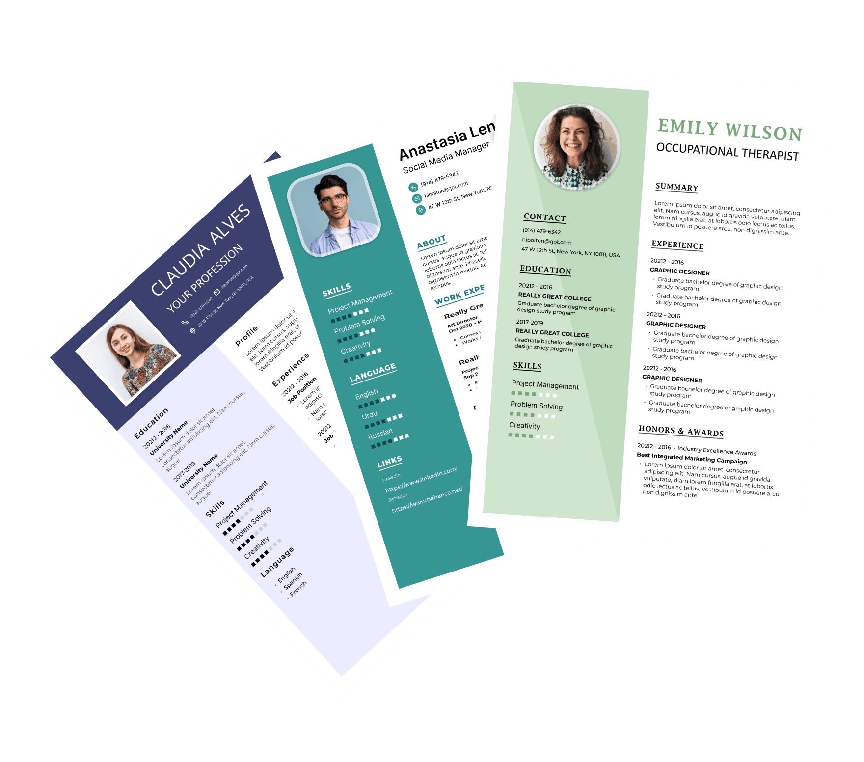 Resume templates