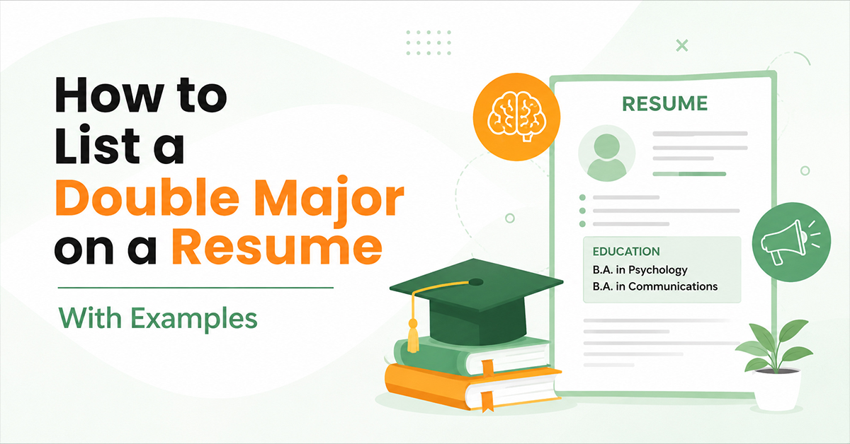 How to List a Double Major on a Resume With Examples