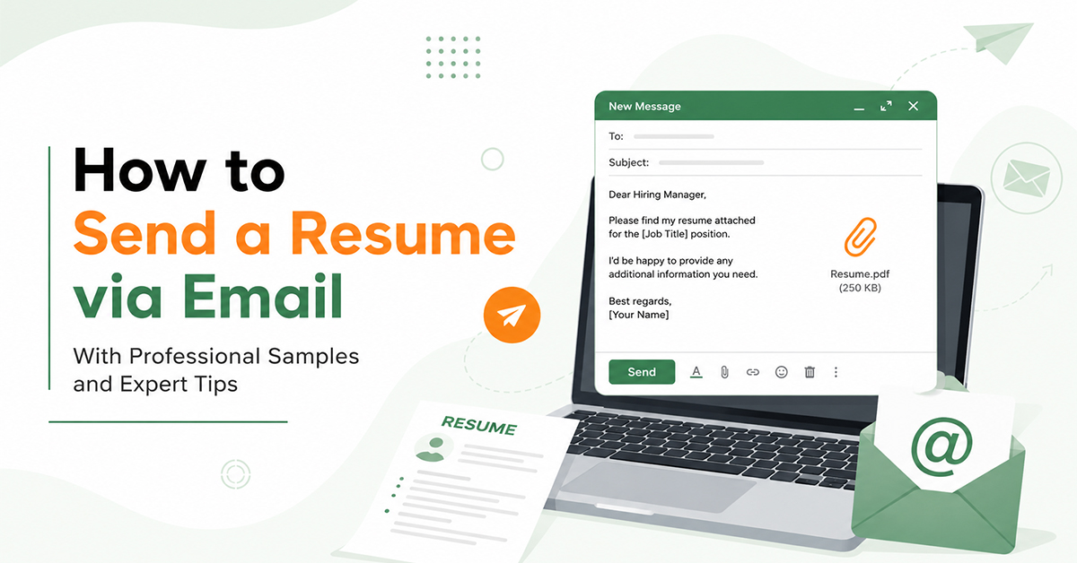 How to Send a Resume via Email (With Professional Samples and Expert Tips)